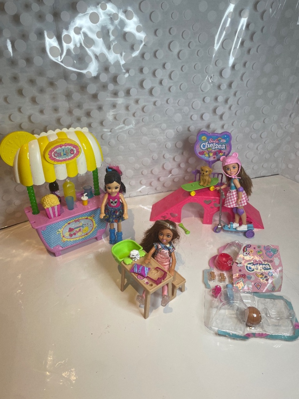 Barbie Chelsea 🛹Skate Park & 🍋Lemonade Stand